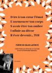 Poeme de gilles laporte